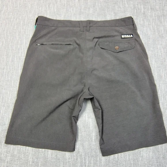 Vissla‎ Shorts Mens Size 31 Gray Walkshorts Stretch Casual Quick Dry - Picture 9 of 13
